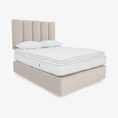Furniture Village Harrison Spinks - Yorkshire 5K Pillow Top Divan Set with 4 Drawers - Small Double - Seven Ivory