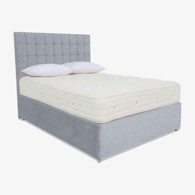 Furniture Village Hypnos - Luxury Firm 4 Divan Set - Small Double - Brooklyn Smoke