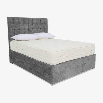Furniture Village Hypnos - Luxury Firm 4 Divan Set with 4 Drawers - Small Double - Daytona Pebble