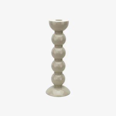 Amara Bobbin Candle Stick - 24cm