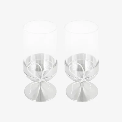 Amara Wang for Wedgwood Love Knots Tealight Holders - Set of 2