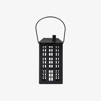 Amara House Lantern Black 135x135x255mm