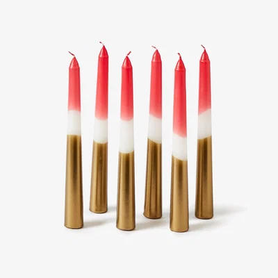 Amara Biba Dipped Candlesticks Set of 6