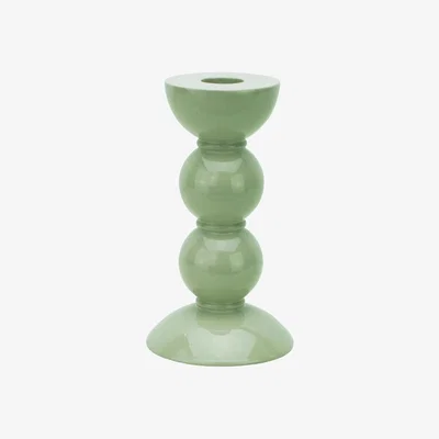 Amara Bobbin Candle Stick - 14cm