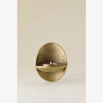 Anthropologie Ferm Living Agapé Wall Tealight Holder