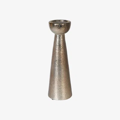 Barker and Stonehouse Gold Medium Candle Holder | Barker & Stonehouse