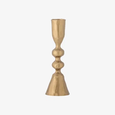 Barker and Stonehouse LARGE POLISHED GOLD CANDLESTICK Metal | Barker & Stonehouse