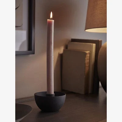 Cox and Cox Iron Bowl Dinner Candle Holder