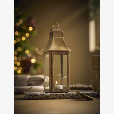 Cox and Cox Antique Bronze Lantern