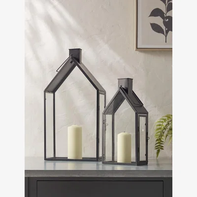 Cox and Cox Two House Lanterns