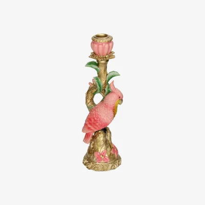 Casa by JJ Rosy Parrot Candlestick