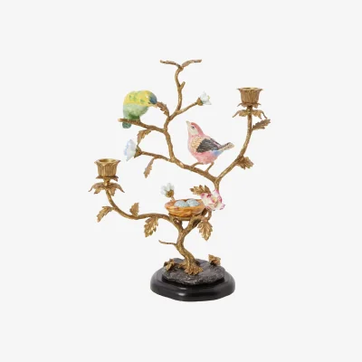 Casa by JJ Sweet Tweets Candle Holder Centerpiece