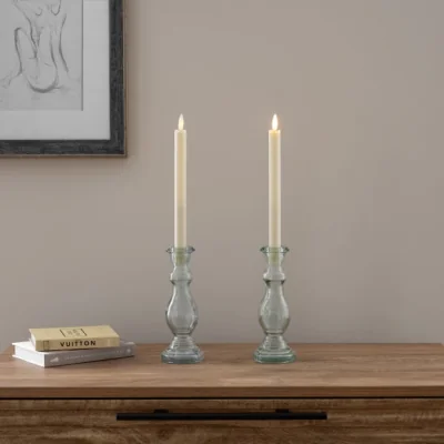Dunelm Set of 2 LED Candle Sticks