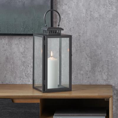 Dunelm Metal & Glass Rectangular Lantern