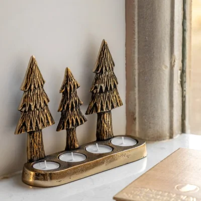 Dunelm Christmas Tree Tealight Holder
