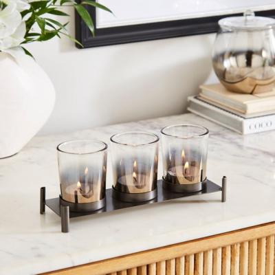 Dunelm Luxe Set of 3 Tealight Holders