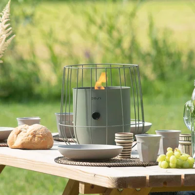 Dunelm Cosiscoop Basket Lantern