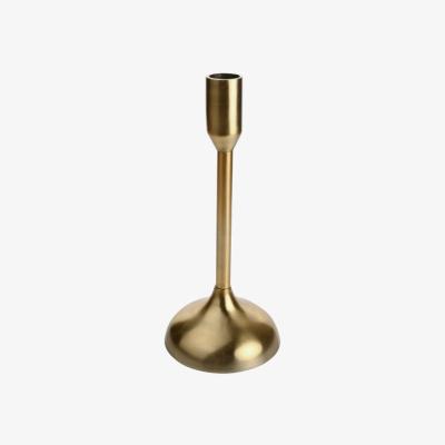 Dunelm Hestia Gold Metal Candlestick Holder