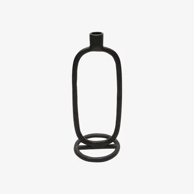 Dunelm Hestia Aluminium Oval Candlestick Holder