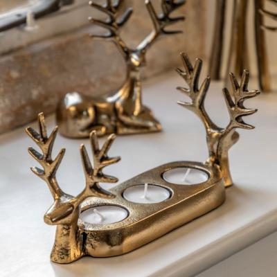 Dunelm Might Stag Tealight Holder