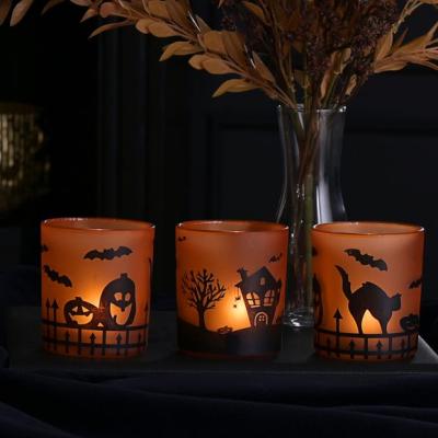 Dunelm Set of 3 Hocus Pocus Assorted Halloween Tealight Holders