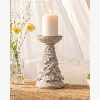 Dibor Gascogne Fir Tree Candle Holder