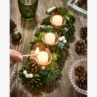 Dibor Evergreen Nature Trail Tealight Holder