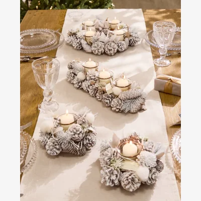 Dibor Christmas Tea Light Candle Holder