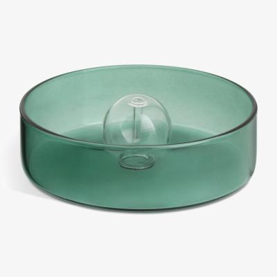 Habitat Habitat Glass Incense Holder - Turquoise