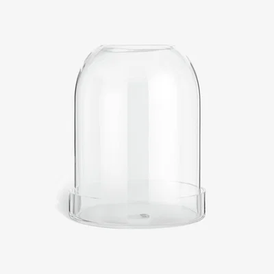 Habitat Habitat Large Glass Hurricane Candle Holder