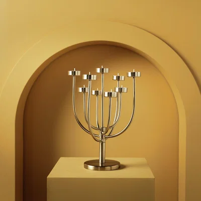 Habitat Habitat 60 Gold Edit Tealight Candelabra