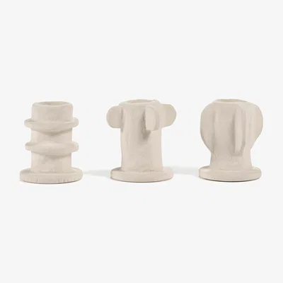 Heal's Serax Molly Candle Holders Set of 3 Medium