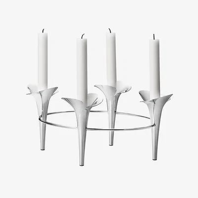 Heal's Georg Jensen Bloom Botanica Taper Candle Holder 4