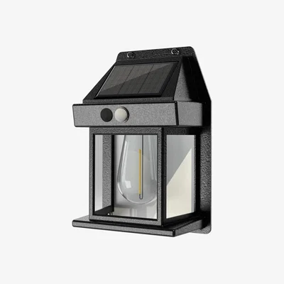 Homebase JML Solar Luma Lantern - Black