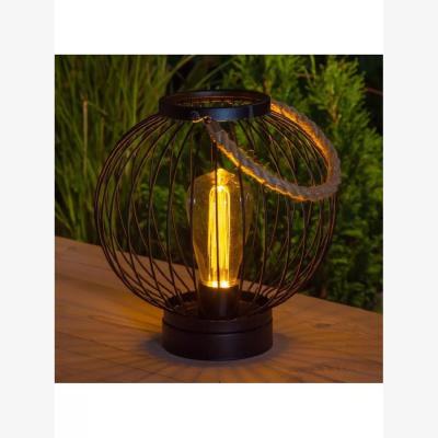John Lewis NOMA Metal Round Outdoor Lantern, Black