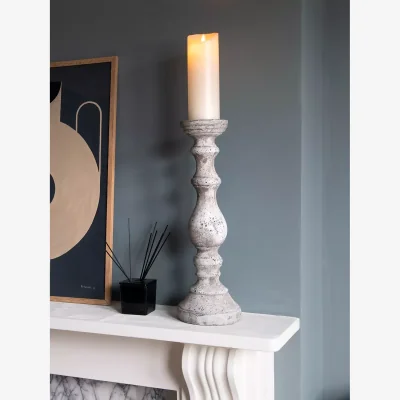 John Lewis One.World Birkdale Terracotta Candle Holder, Neutral