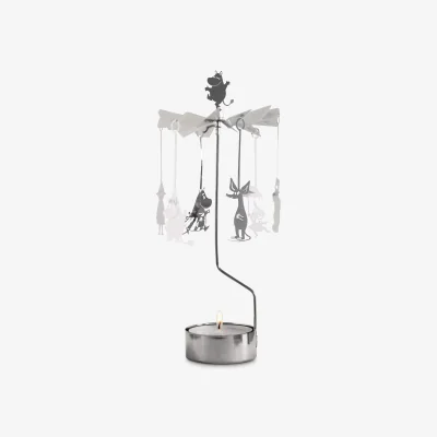John Lewis Pluto Produkter Moomin Spinner Tealight Candle Holder, H25 cm