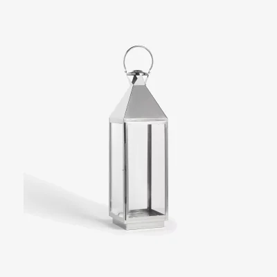 John Lewis John Lewis & Partners Square Lantern Candle Holder, H87 cm