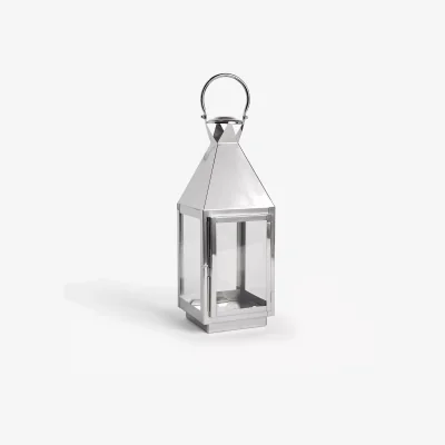 John Lewis John Lewis & Partners Square Lantern Candle Holder, H49 cm
