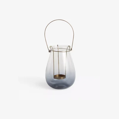 John Lewis John Lewis & Partners Croft Outdoor Lantern Candle Holder, H19 cm