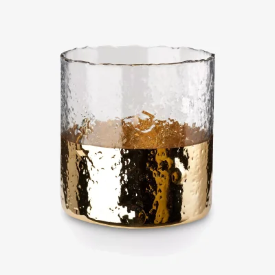 John Lewis pols potten Ripple Dip Hurricane Candle Holder