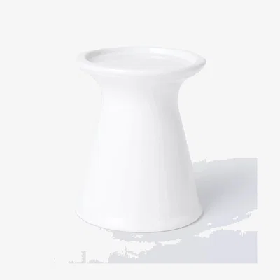 John Lewis John Lewis ANYDAY Stoneware Pillar Candle Holder, White