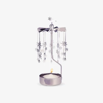 John Lewis Pluto Produkter Snowflake Spinner Tealight Candle Holder
