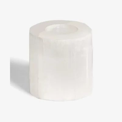 John Lewis John Lewis & Partners Selnite Crystal Tealight Candle Holder
