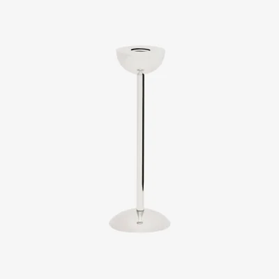 Kave Home Nirela stainless steel candle holder 22cm