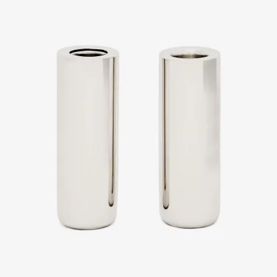 Kave Home Nirela set of 2 candle holders 11cm
