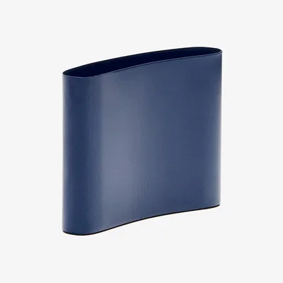 Kave Home Mistra blue iron candlestick