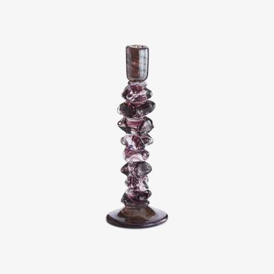 La Redoute Qimera Candlestick in Hand-Blown Glass H35cm