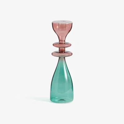 La Redoute Boamia 25.5cm Glass Candlestick