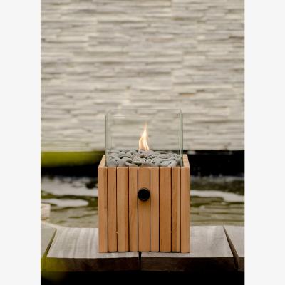 La Redoute Cosiscoop Timber Square Fire Lantern